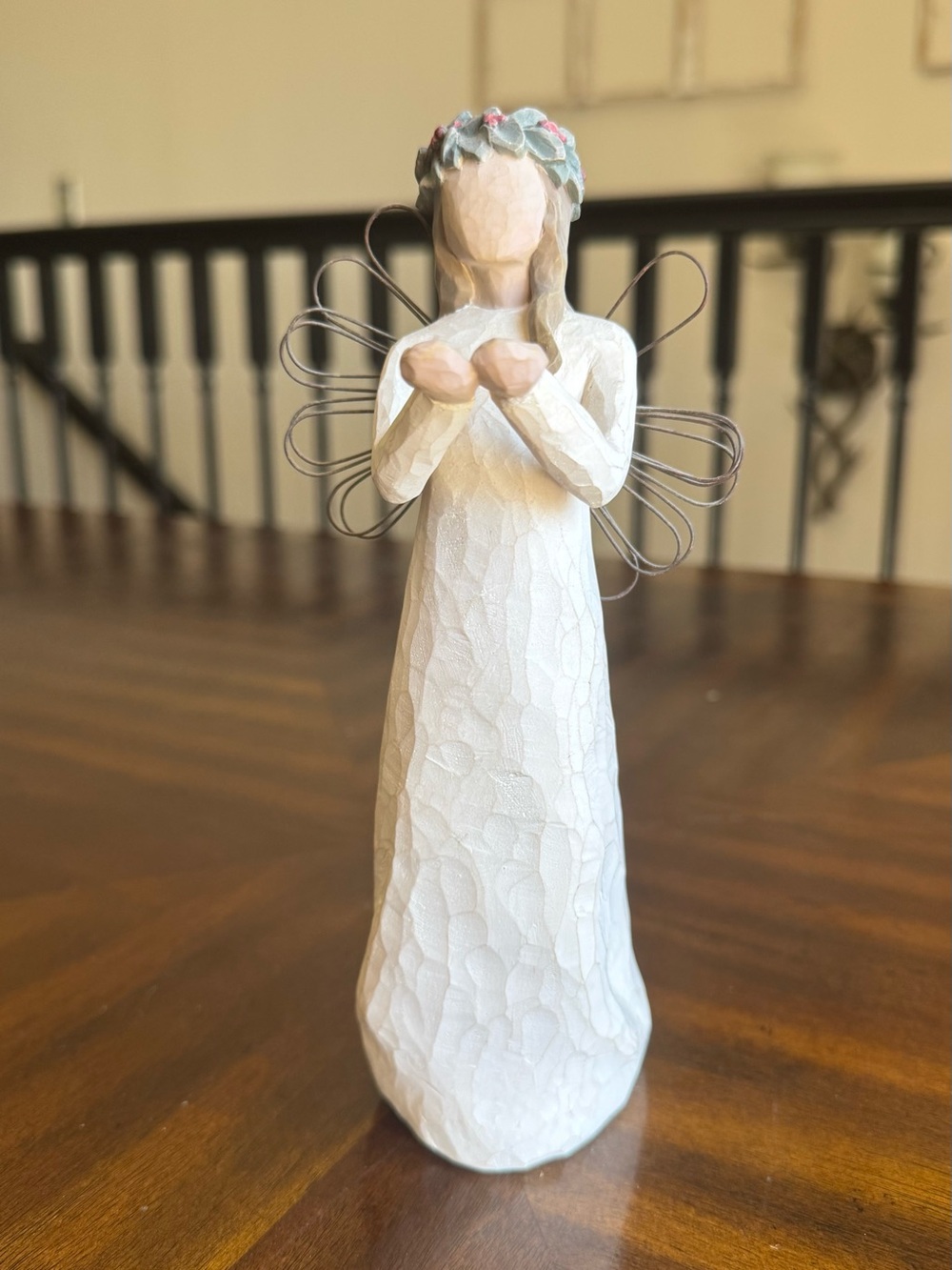 Demdaco White Willow Tree 'Angel of Christmas Spirit' Figurine Base